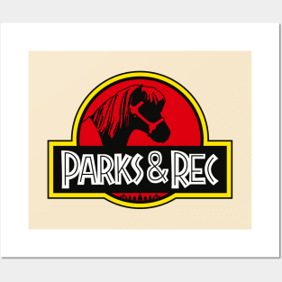Parks and Rec - Parody Logo With Lil Sebastian Posters and Art